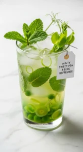 Minty Sweet Pea & Leek Refresher