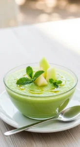 Honey-Dew & Mint Gazpacho