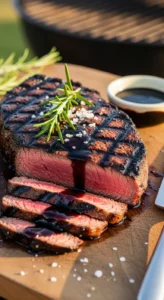 Balsamic Glazed Grilled Steak