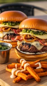 Classic Grilled Burgers with a Twist