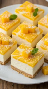 Mango Cheesecake Bars final