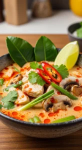 Spicy Thai-Inspired Coconut Soup