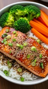 Teriyaki Salmon final