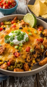 Tex-Mex Chicken Rice Casserole final