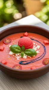 Watermelon Tomato Soup