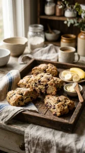 Banana Chocolate Chip Scones looks