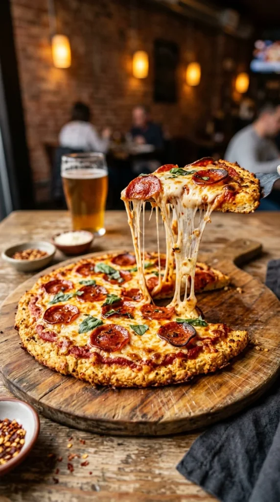 Chicken Crust Pizza (Easy Low Carb Recipe) 1