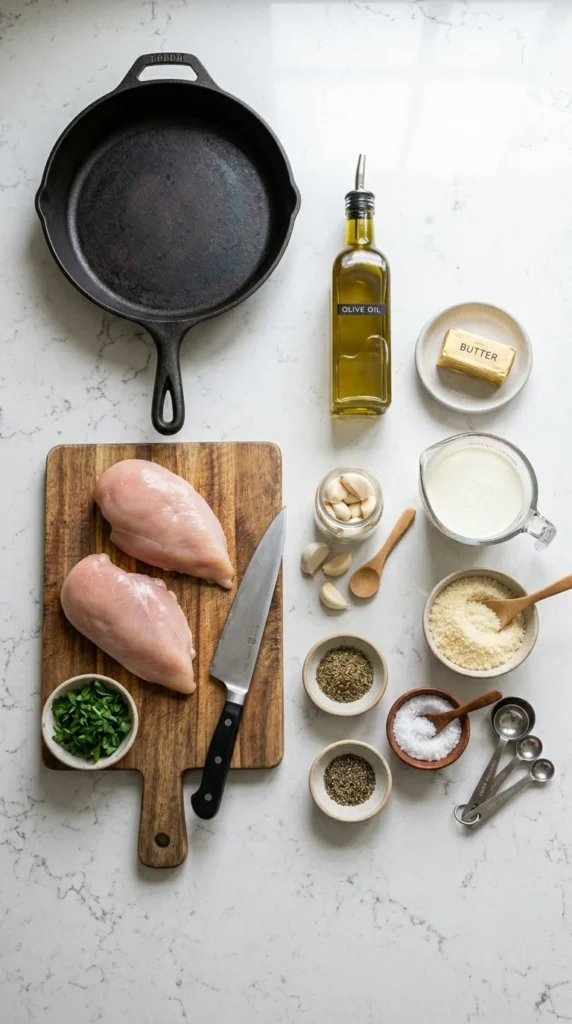 Creamy Garlic Parmesan Chicken Recipe 1