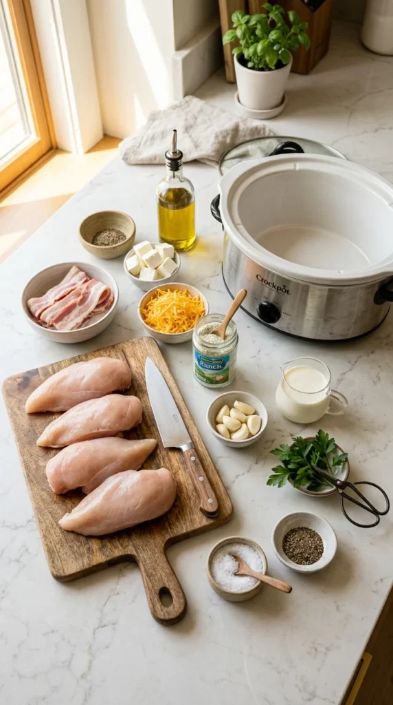Creamy Ranch Crock Pot Chicken Recipe 1