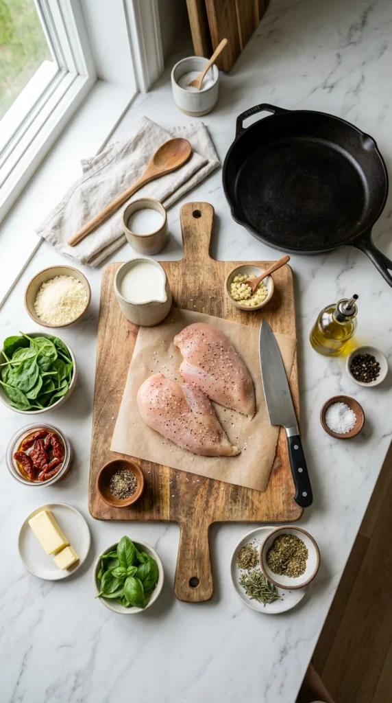 Creamy Tuscan Garlic Chicken Recipe 1