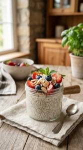 Keto Chia Pudding with Almond Milk (2)