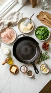 Keto Creamy Tuscan Chicken Recipe cooking