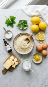 Keto Lemon Bread Recipe ingredients
