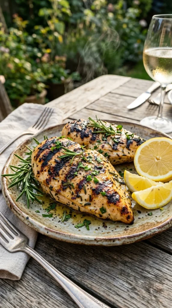Lemon Herb Grilled Chicken Recipe