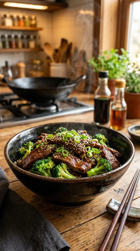 Low Carb Beef & Broccoli Stir-Fry 1