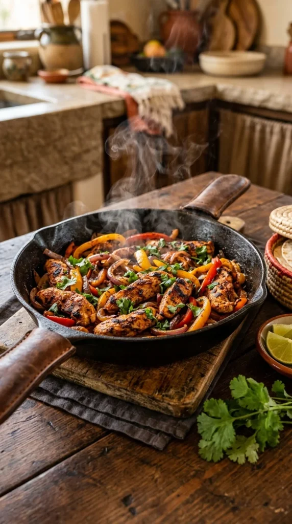 Low Carb Chicken Fajita Skillet Recipe