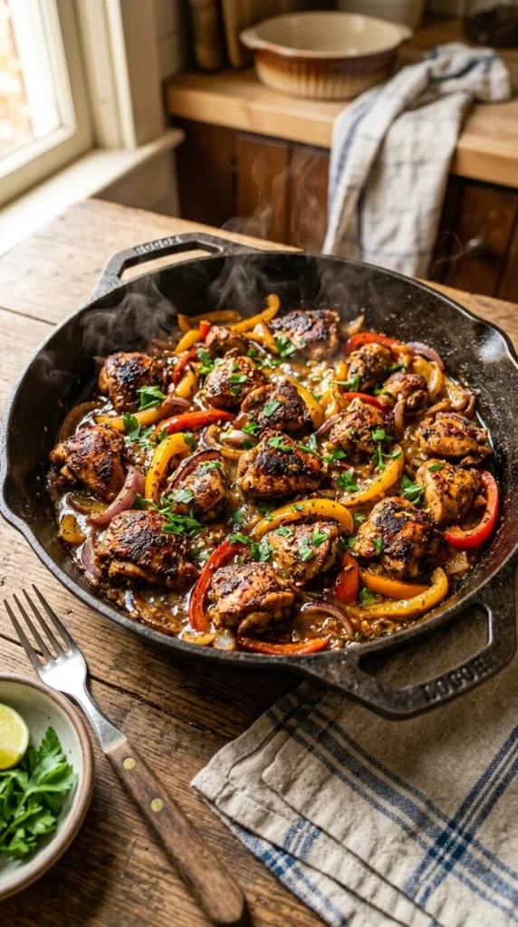Spicy Cajun Chicken Skillet Recipe 1