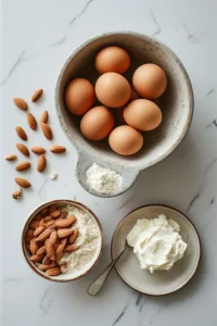 The Best 3-Ingredient Keto Pancakes ingredients