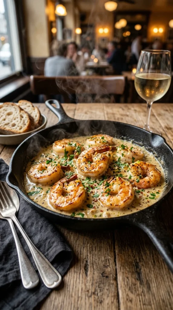 Creamy Garlic Shrimp 1