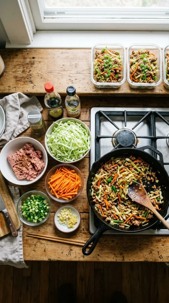 Egg Roll in a Bowl 1
