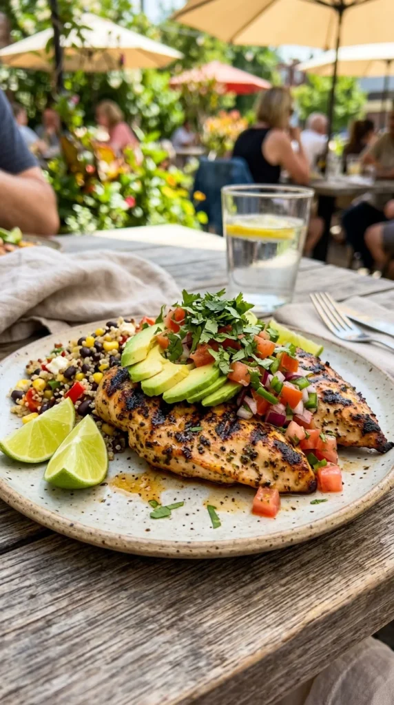 Grilled Avocado Chicken