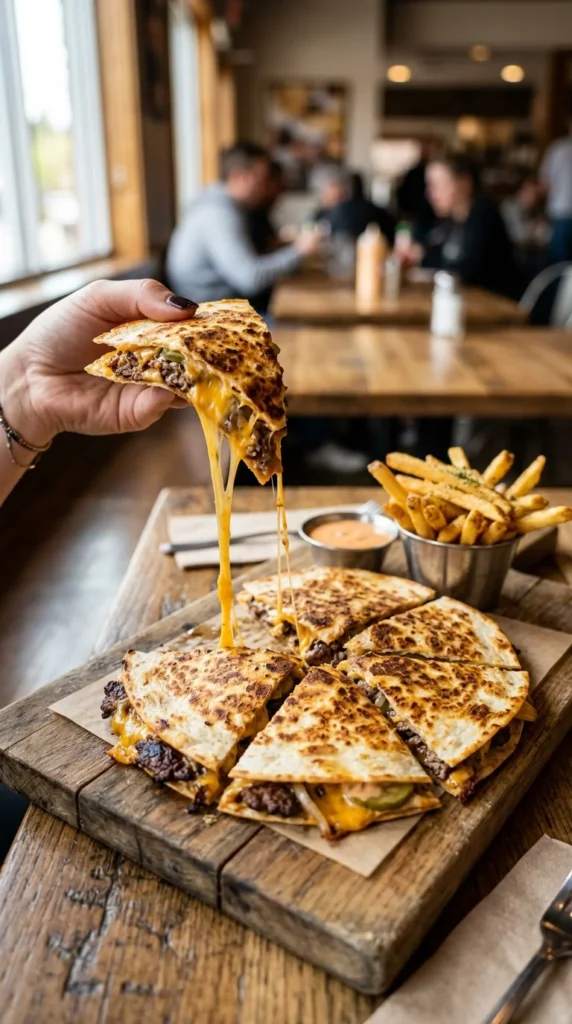 Smashburger Quesadillas