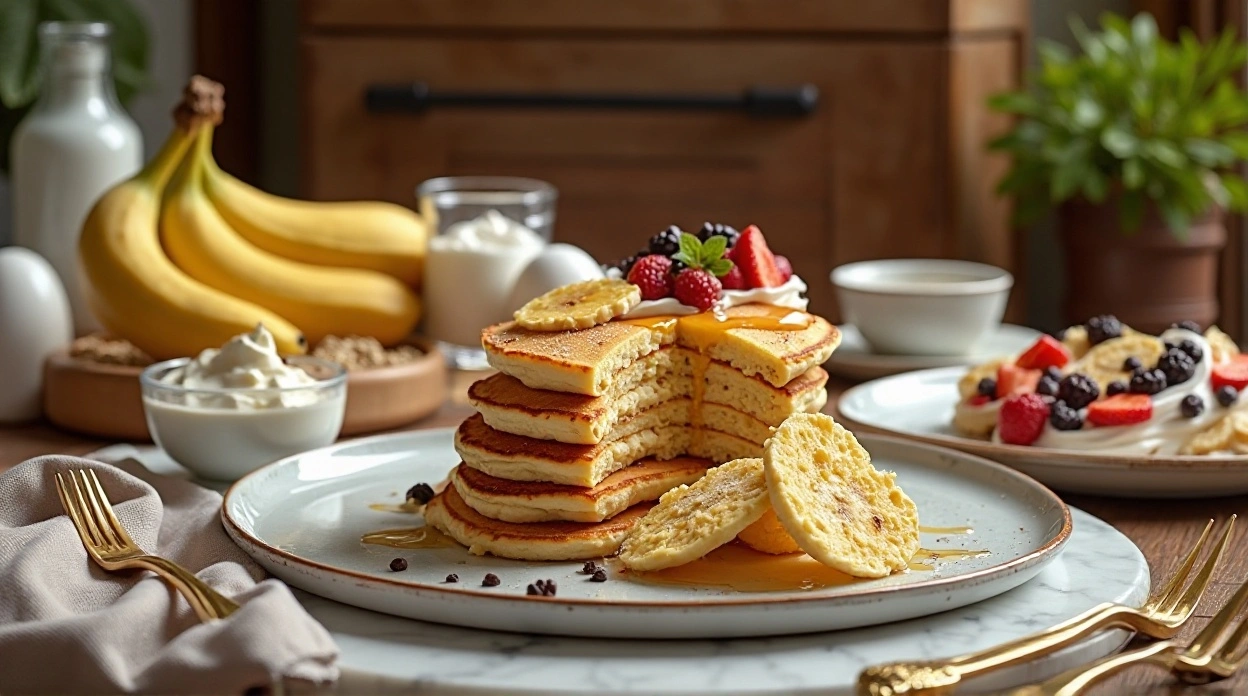 3-Ingredient Banana Pancakes High-Protein Recipe