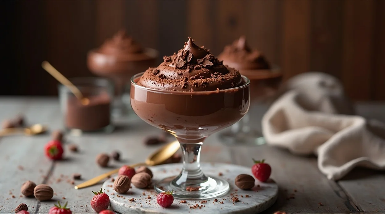 3-Ingredient Chocolate Mousse