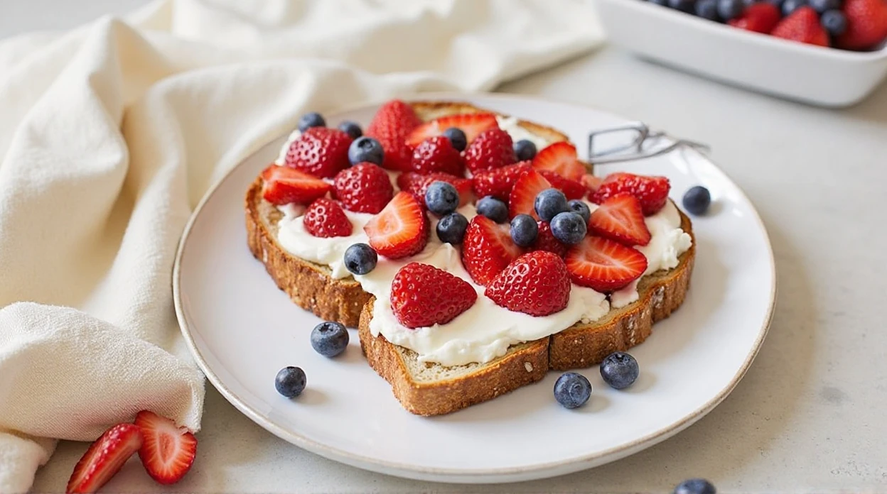Berry Cream Cheese Toast – Irresistibly Fresh & Joyful Treat