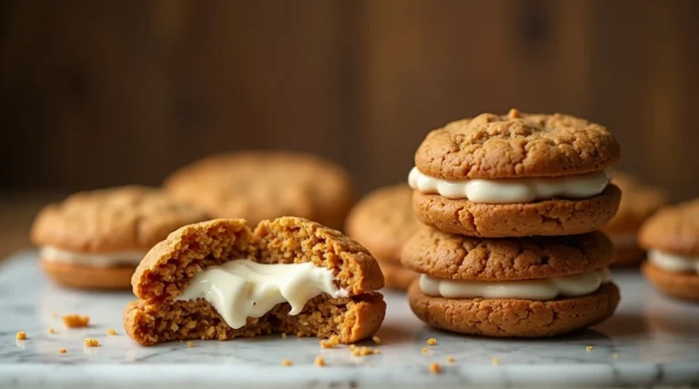 Carrot Cake Cookies Stuffed With Cream Cheese Recipe
