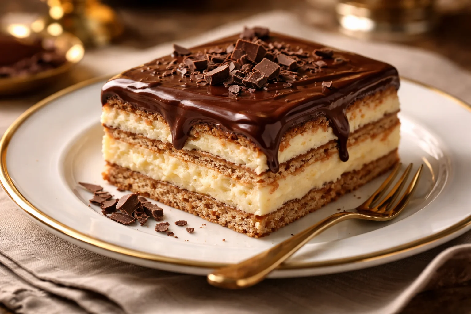 Chocolate Eclair Cake (No Bake Recipe)