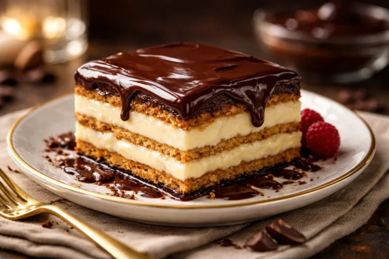 Easy No-Bake Chocolate Eclair Cake Recipe
