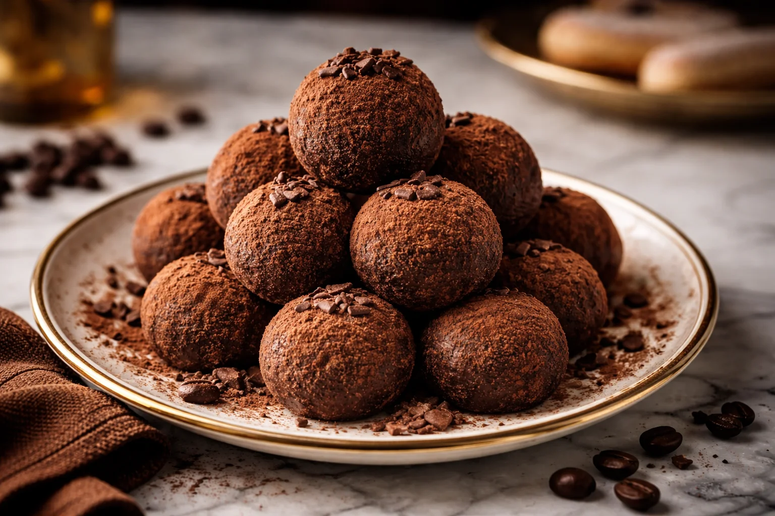 No-Bake Tiramisu Truffles