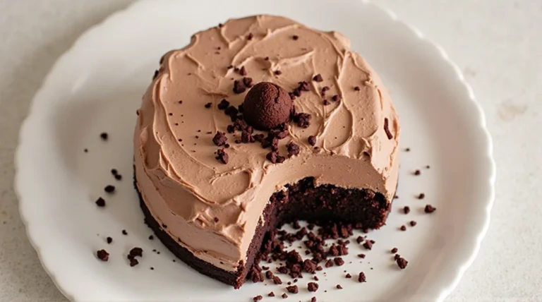 Triple Chocolate Mousse Cake Recipe