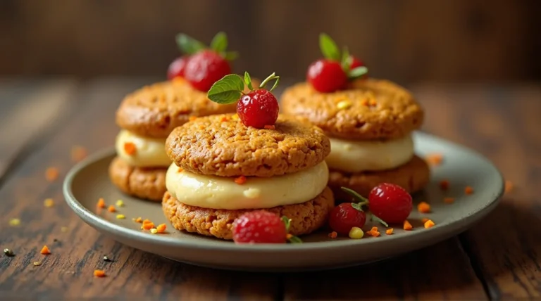 carrot cake sandwich cookies recipe