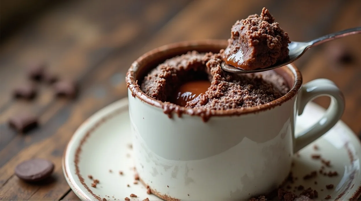 3 Ingredient Nutella Mug Cake Recipe