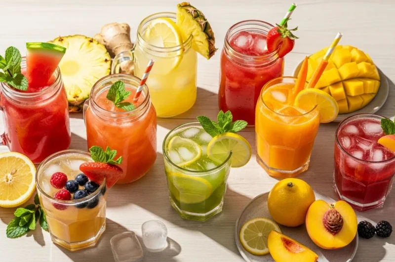 8 fruity summer juice recipes
