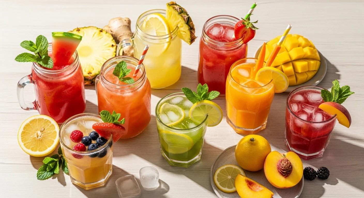 8 fruity summer juice recipes