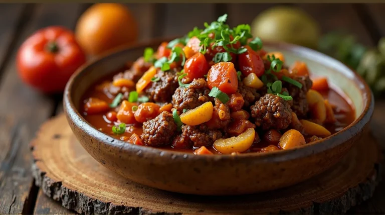 Beef Picadillo recipe