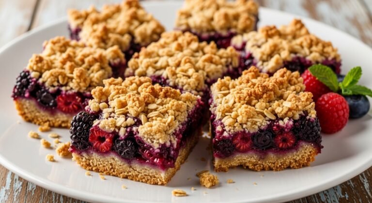Berry Crumble Bars
