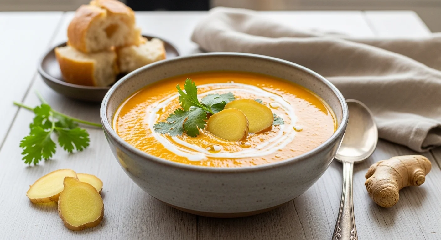 Carrot Ginger Soup,
