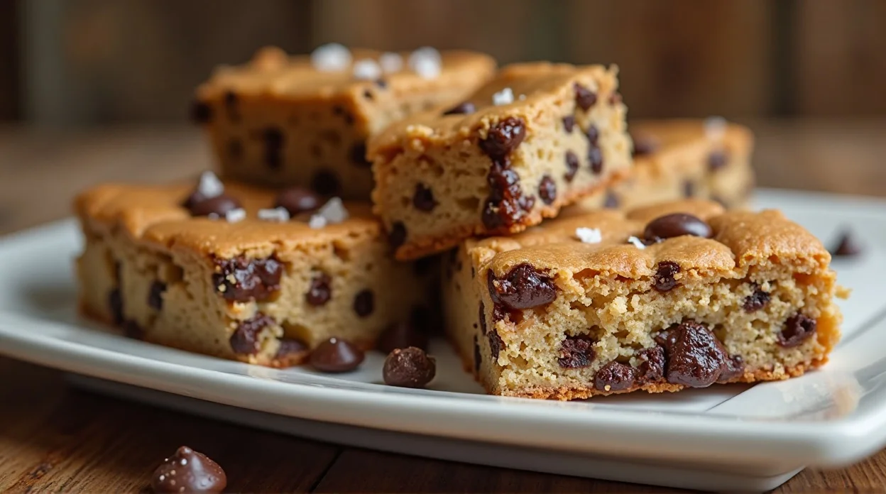 Chocolate Chip Blondies Recipe