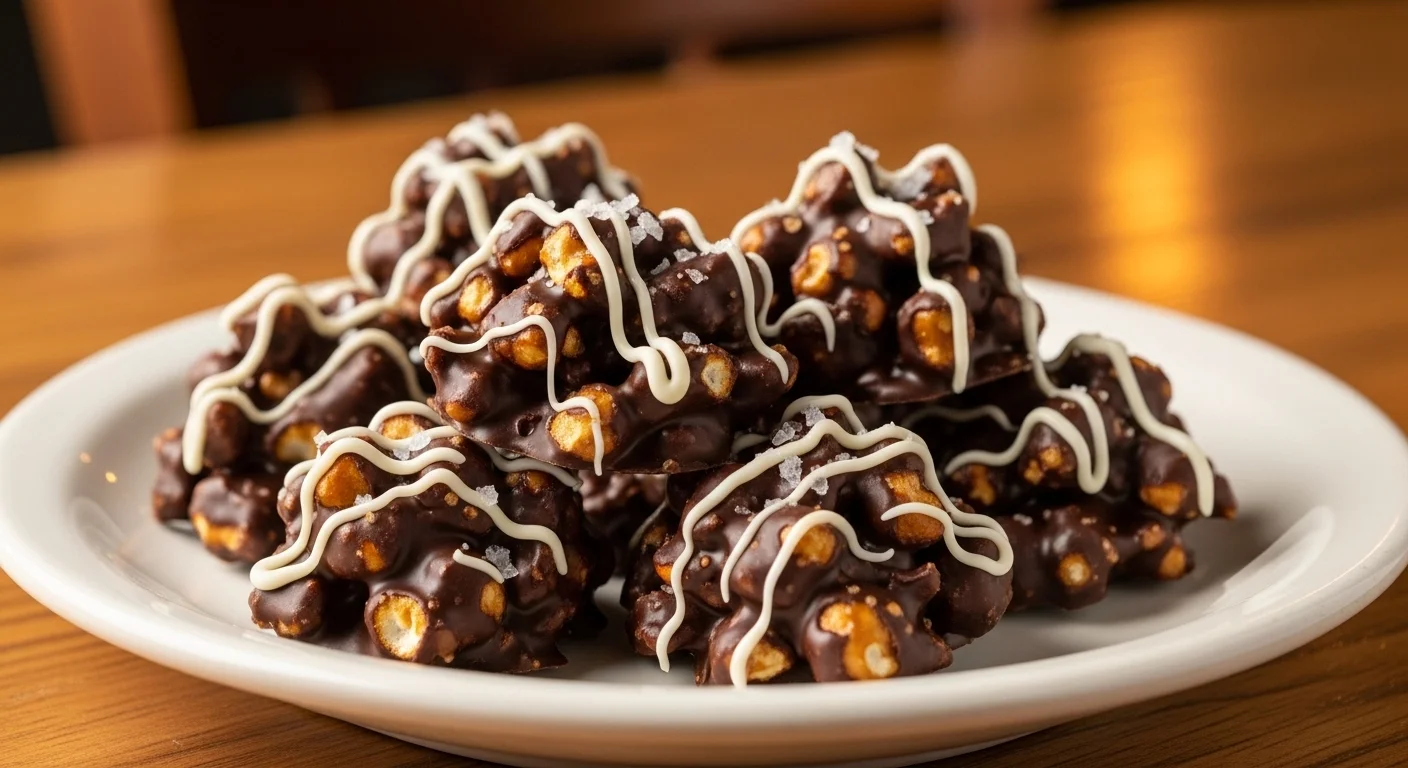Chocolate Pretzel Clusters