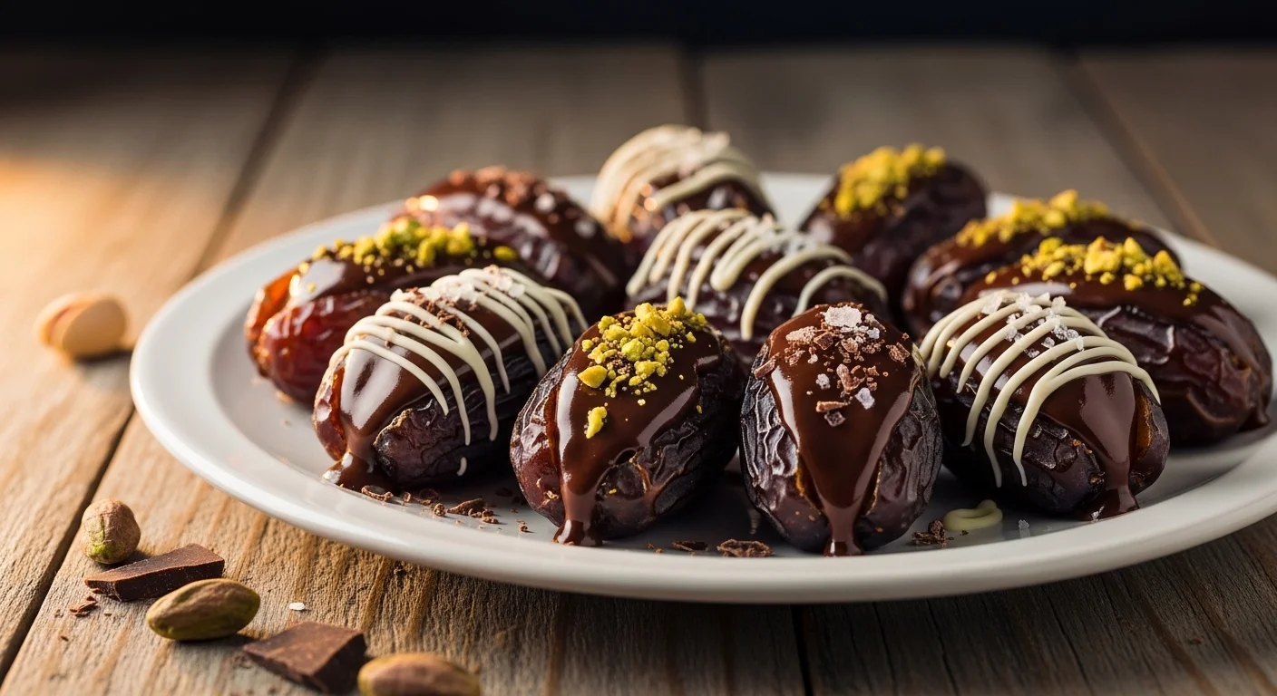 Chocolate Stuffed Dates