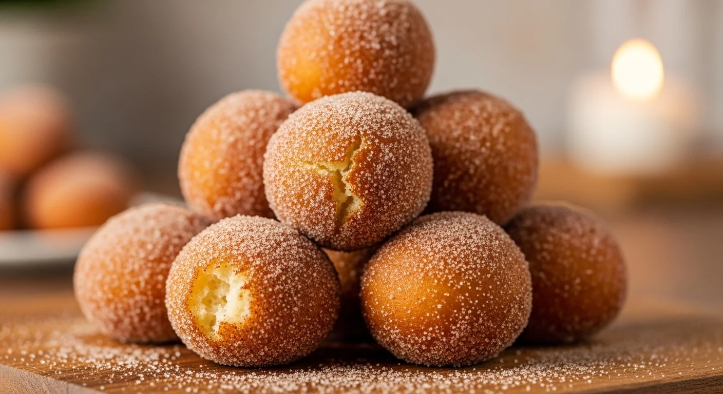 Cinnamon Baked Donut Holes