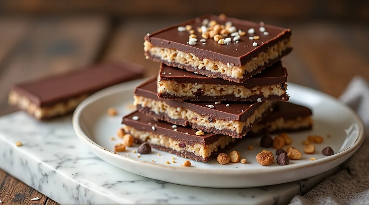 Coconut Chocolate Bars Recipe