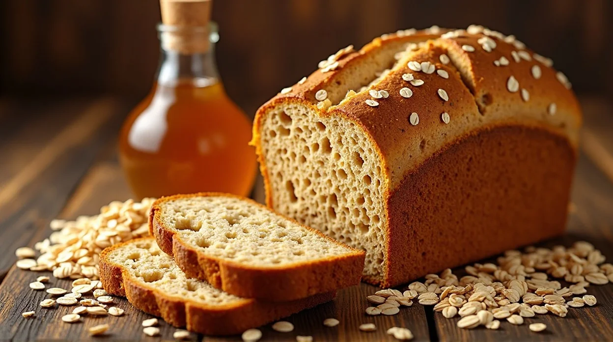Honey Oatmeal Whole Wheat Bread