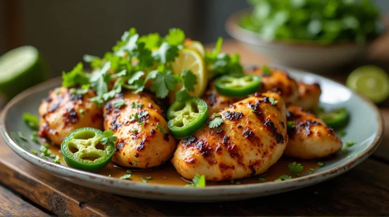Jalapeno Cilantro Grilled Chicken Recipe
