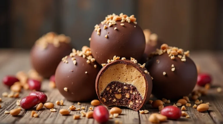 Keto Chocolate Peanut Butter Fat Bombs