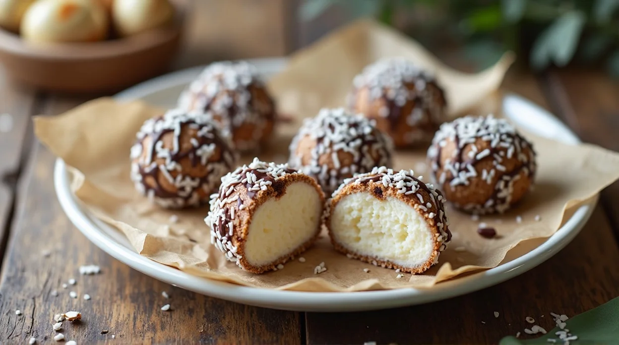 Keto Coconut Cream Fat Bombs